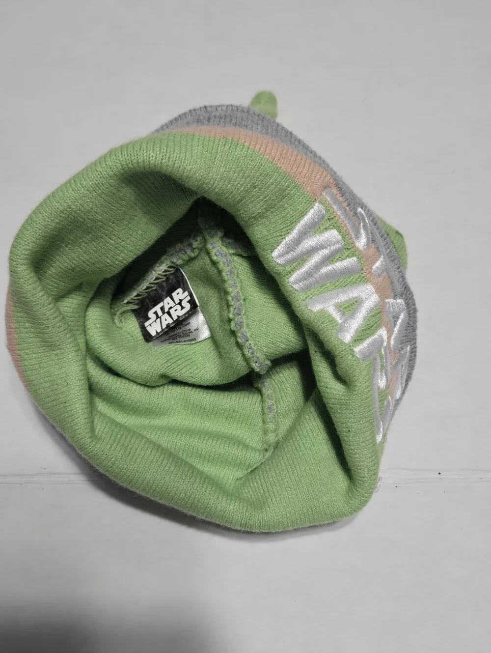 Star Wars The Mandalorian Grogu BabyYoda Beanie Hat Boys and Girls, os